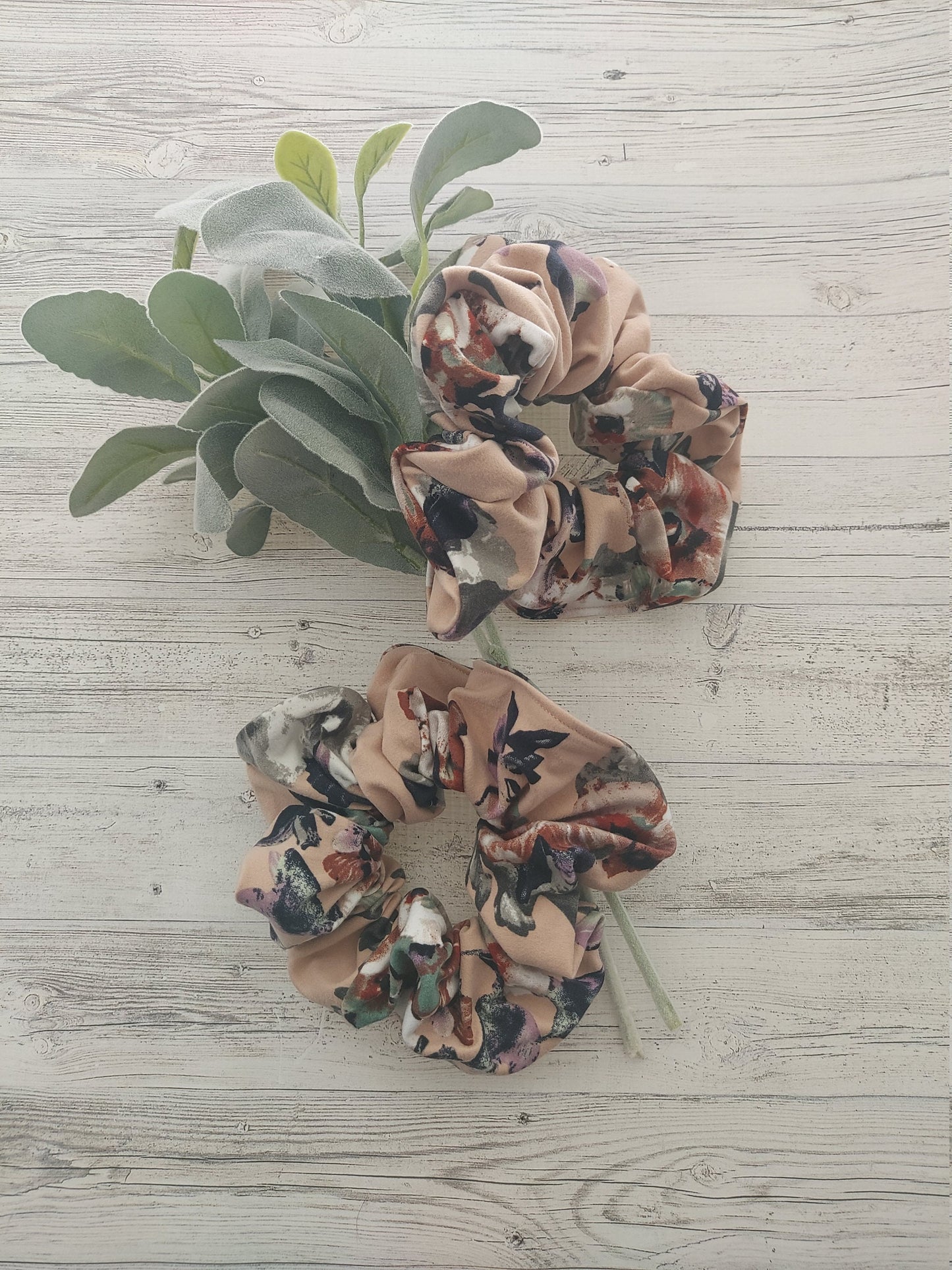 Floral Oversized Scrunchie