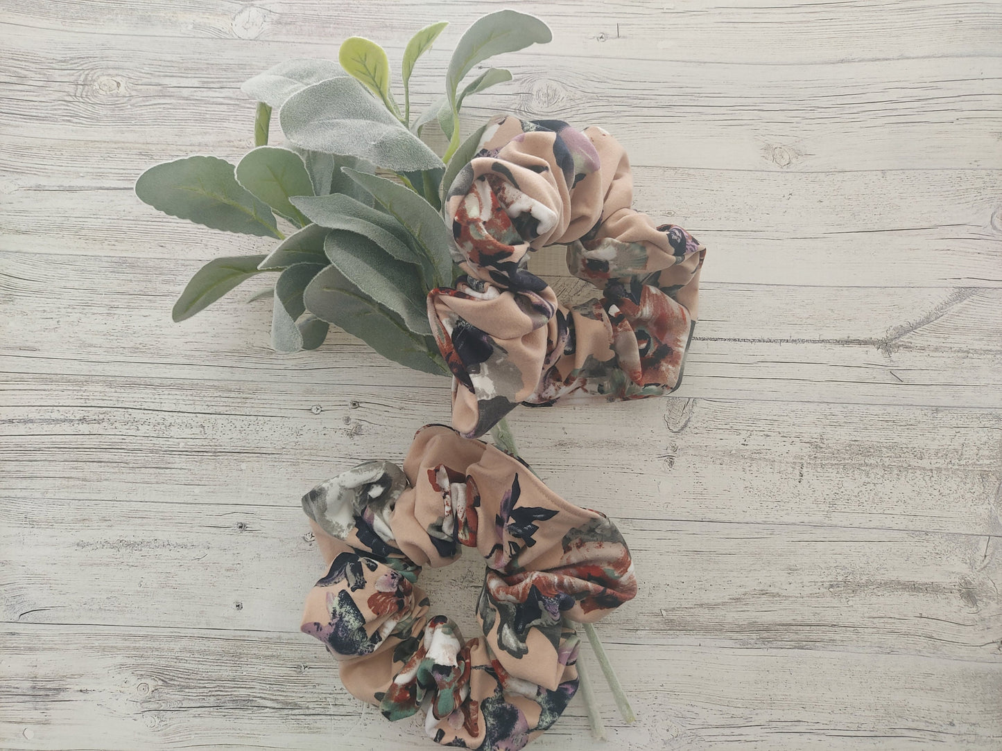 Floral Oversized Scrunchie