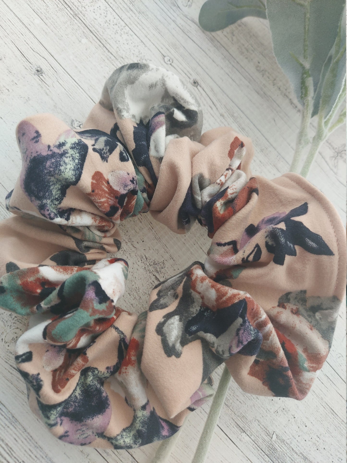 Floral Oversized Scrunchie