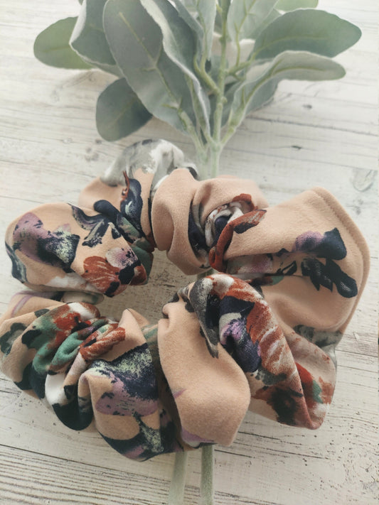 Floral Oversized Scrunchie